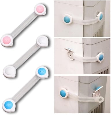 Picture of Kids Baby Child Safety Lock 1Pcs Cabinet Drawer Fridge Cupboard Door