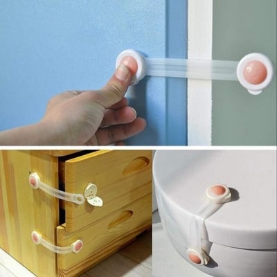 Picture of Kids Baby Child Safety Lock 1Pcs Cabinet Drawer Fridge Cupboard Door