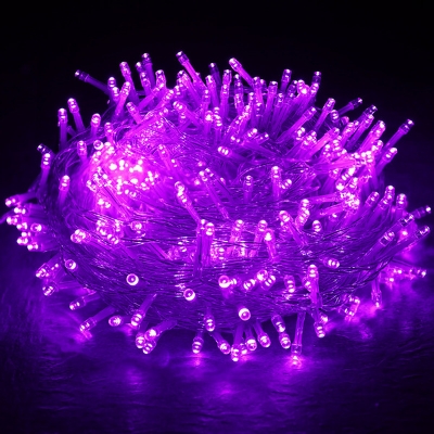 Picture of Decorative Fairy Lights _Purple 27 feet-Purple