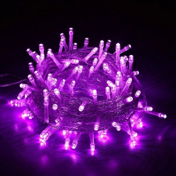 Picture of Decorative Fairy Lights _Purple 27 feet-Purple