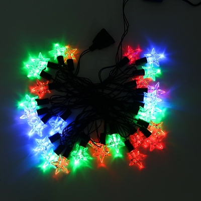Picture of 28 LED Star String Fairy Lights -  Multicolor-Multicolor