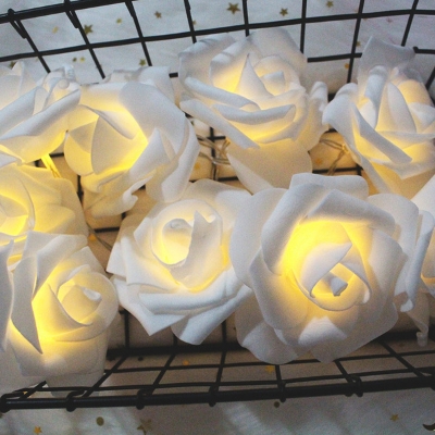 Picture of 80 psc Led Golden Rose Flash String Fairy Light (25 Feet Length)-Gold