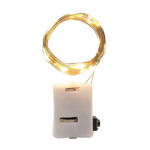 Picture of 2m 20 led fairy lights for room decoration-Gold