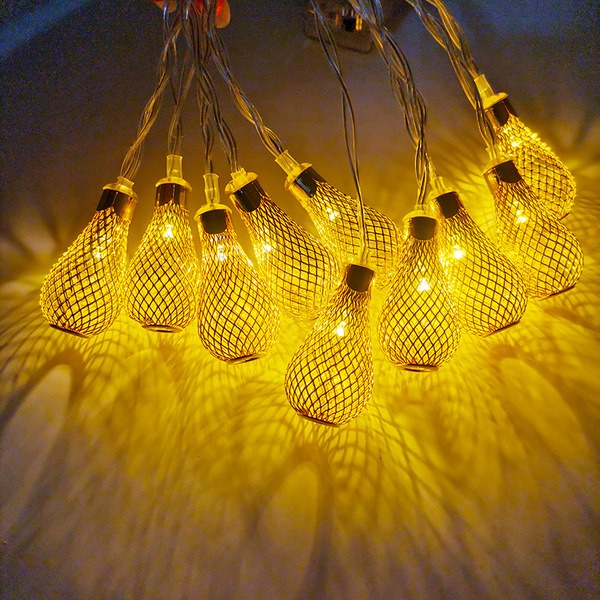 Picture of cross-border night light room decoration atmosphere light string-Gold