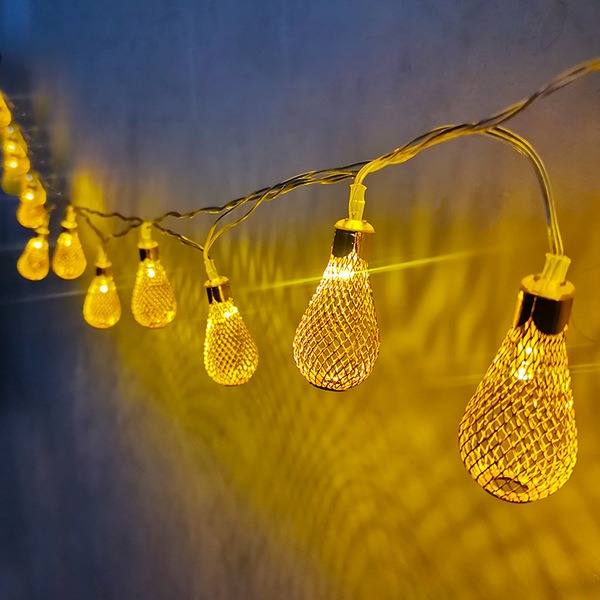 Picture of cross-border night light room decoration atmosphere light string-Gold