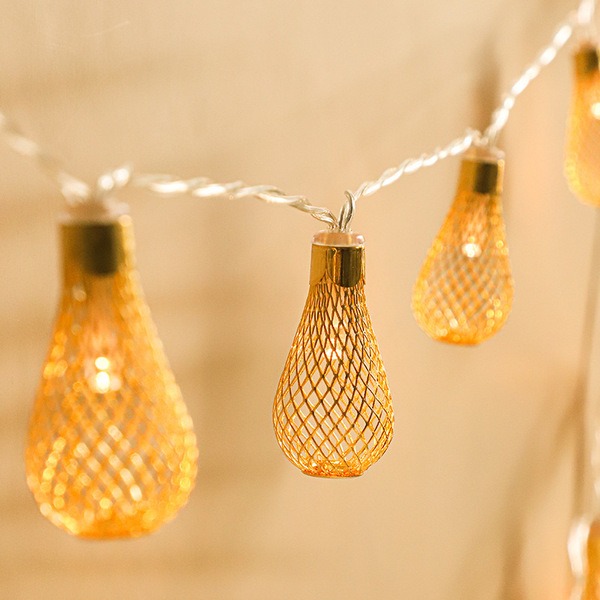Picture of cross-border night light room decoration atmosphere light string-Gold