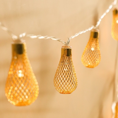 Picture of cross-border night light room decoration atmosphere light string-Gold