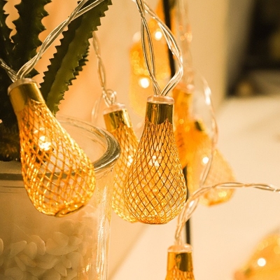 Picture of cross-border night light room decoration atmosphere light string-Gold