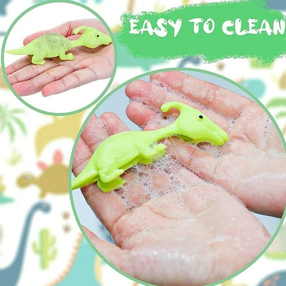 Picture of Dinosaur Finger Toys- Multi-Color-2 Pcs
