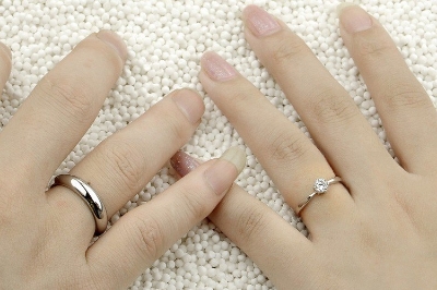 Picture of Premium Quality Couple Ring | Wedding Love Ring - Silver