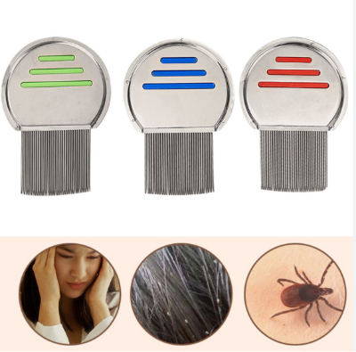 Picture of Stainless Steel Lice Removal Comb – Head Lice & Nit Cleaner - Silver