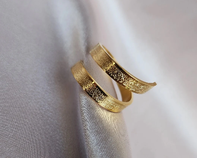Picture of Titanium steel Ayatul Kursi finger Ring for men