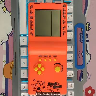 Picture of Mini Brick Game Player – Classic Tetris Style Handheld Game