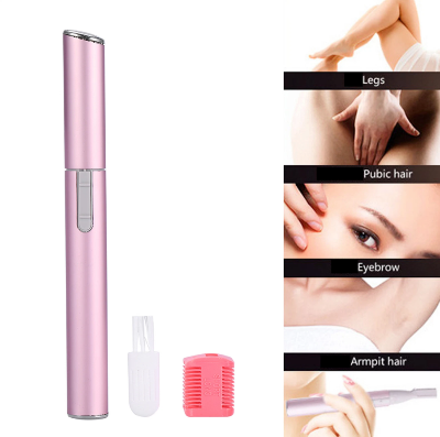 Picture of Electric Facial Hair Remover,Eyebrow Shaver,No Pulling Sensation Painless for Face Chin Neck, Upper-Lip, Peach-Fuzz
