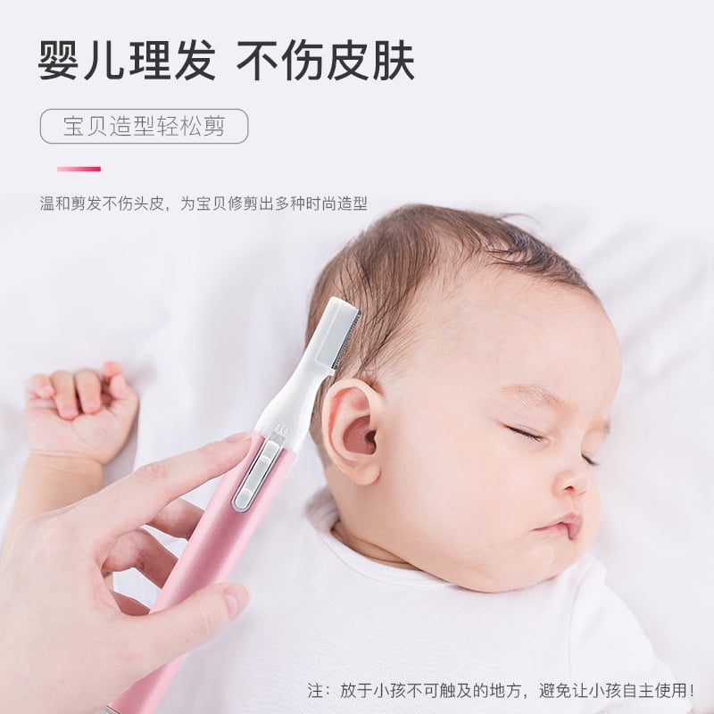 Picture of Electric Facial Hair Remover,Eyebrow Shaver,No Pulling Sensation Painless for Face Chin Neck, Upper-Lip, Peach-Fuzz