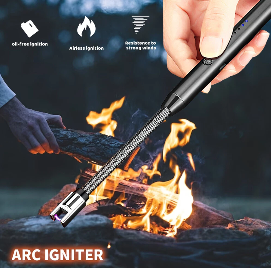 Picture of USB Rechargeable Electric Lighter with Flexible Long Neck for Kitchen, Stoves, and Barbecues