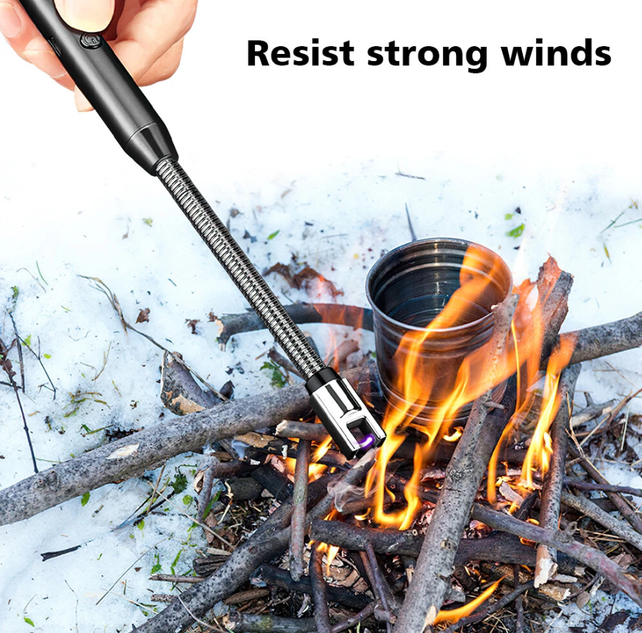 Picture of USB Rechargeable Electric Lighter with Flexible Long Neck for Kitchen, Stoves, and Barbecues