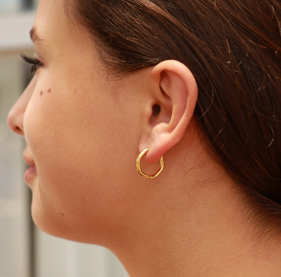 Picture of Women’s Fashion Gold Hoop Earrings Set – Party & Casual Wear