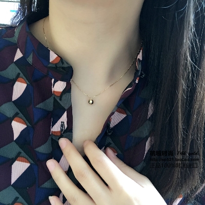 Picture of Luxury Golden Ball Pendant Chain | Trendy Necklace for Girls & Women