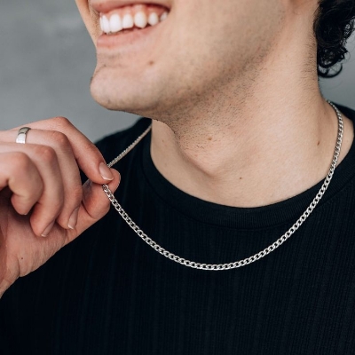 Picture of Stylish Neck Chain for Men – Premium Quality Finish