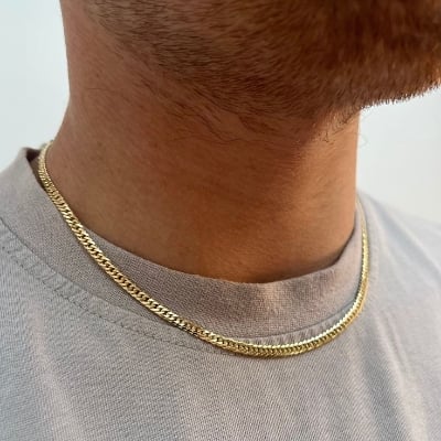 Picture of Elegant Stainless Steel Chain Necklace – Perfect Gift Item