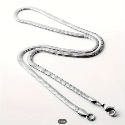 Picture of Premium Stainless Steel Cuban Chain Necklace – Unisex Fashion Jewelry