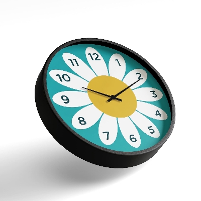 Picture of Children Wall Clock Blooming Daisy Flower Edition-0156