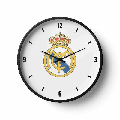 Picture of Sports Wall Clock Real Madrid Cf Classic White Edition Spt-0148