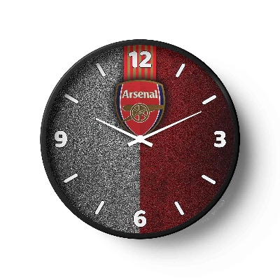 Picture of Sports Wall Clock Arsenal Fc Split Leather Edition Spt-0143