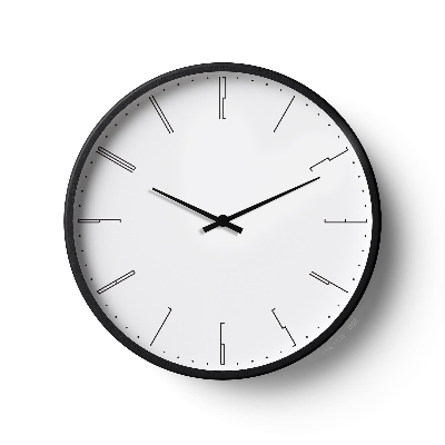 Picture of Classic Wall Clock Minimal Line Marker