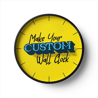 Picture of Customize Wall Clock Design Your Own