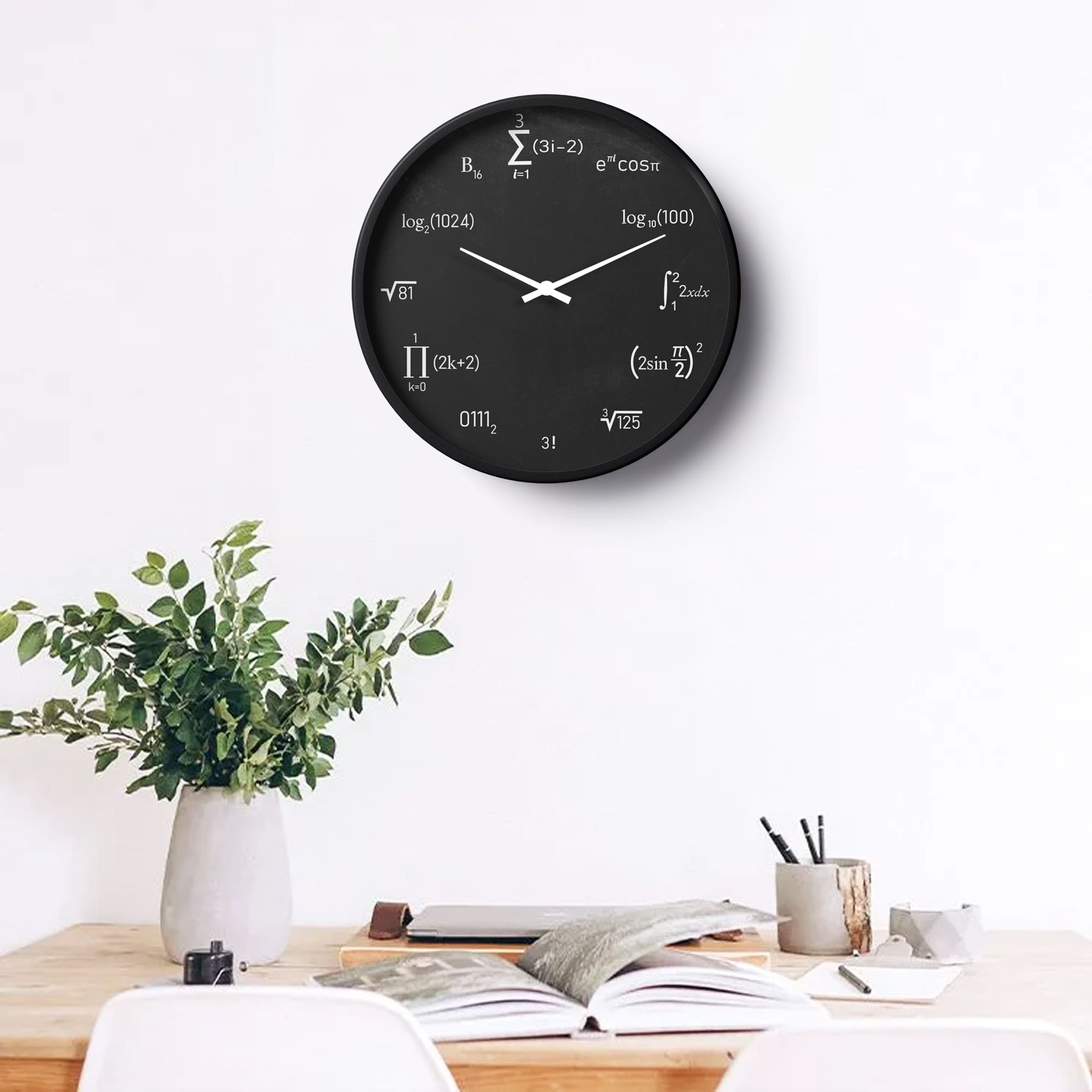 Picture of Advanced Mathematics Formula Wall Clock