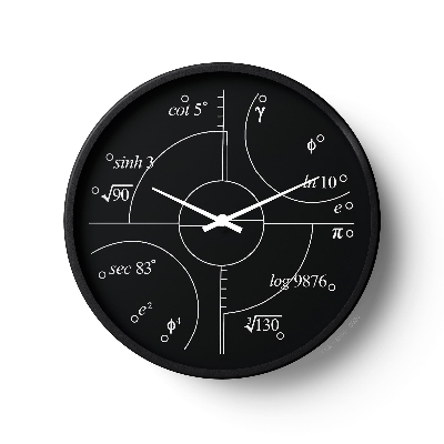 Picture of Mathematics Trigonometry Formula Wall Clock