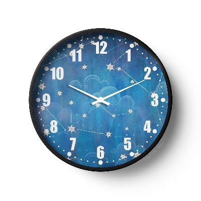 Picture of Klok Children Wall Clock Starry Sky Dream  