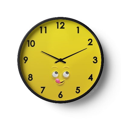 Picture of Klok Children Wall Clock Smiley Fun  