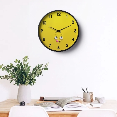 Picture of Klok Children Wall Clock Smiley Fun  