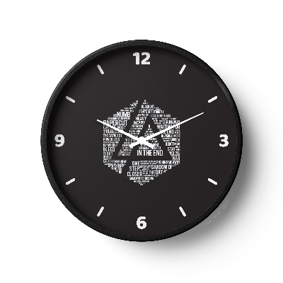 Picture of Klok Music Wall Clock In The End  