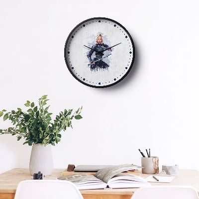 Picture of Klok Super Hero Wall Clock The Shadow Widow  