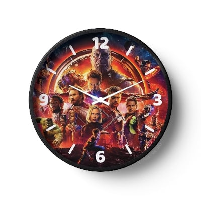 Picture of Klok Super Hero Wall Clock Infinity Legends Assemble  