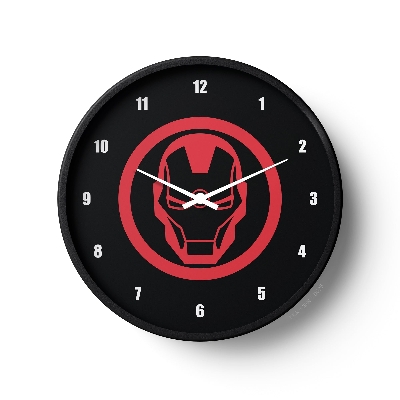 Picture of Klok Super Hero Wall Clock Tech Titan Red Core  