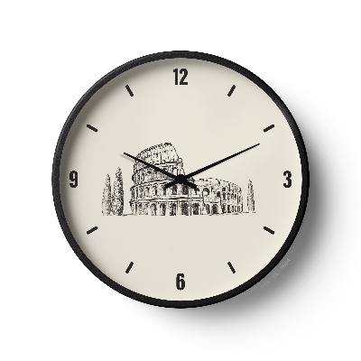 Picture of Klok Artistic Wall Clock Roman Colosseum Minimal  