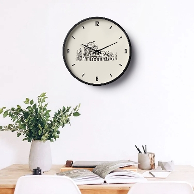 Picture of Klok Artistic Wall Clock Roman Colosseum Minimal  