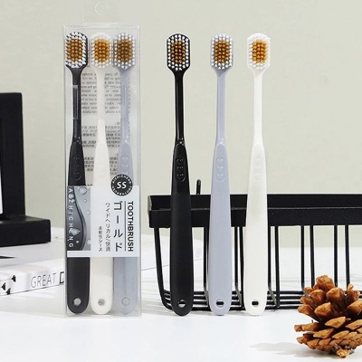Picture of 3 pc Super Quality Soft Adult Toothbrush