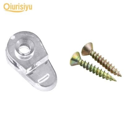 Picture of 4 pc Crystal Mirror Holder with screw and royal plug