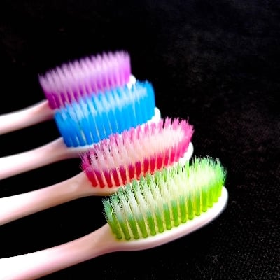 Picture of Multicolor Soft Toothbrush with Case
