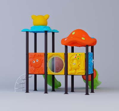 Picture of Playtime Outdoor Jungle House-Playground-003 (S2T2)