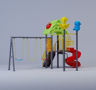 Picture of Playtime Toys Exclusive Outdoor Fun Villa-Playground-004 (S1T1SW3)