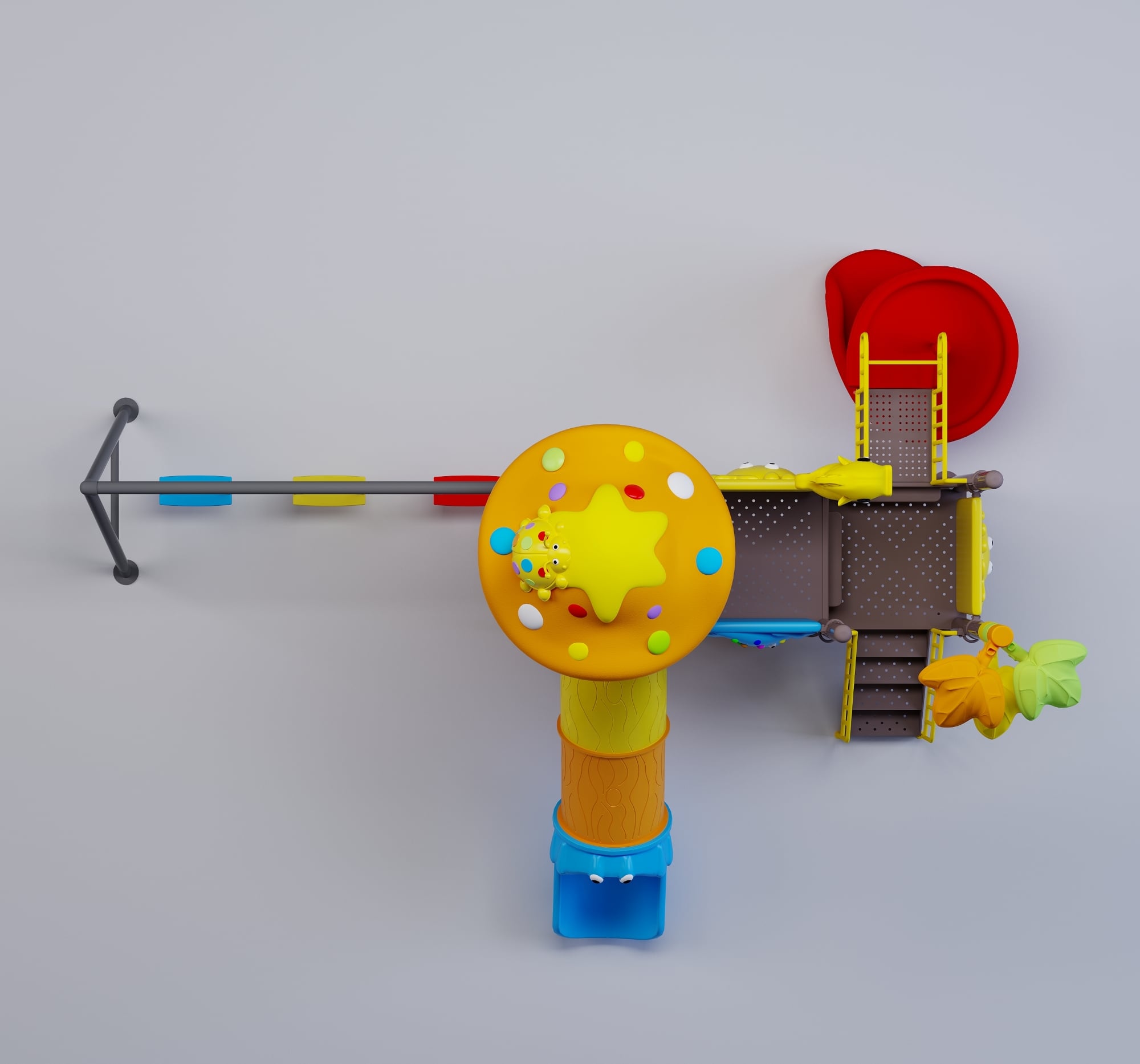 Picture of Playtime Toys Exclusive Outdoor Happy Ocean Playground-001 (S2T1SW3)