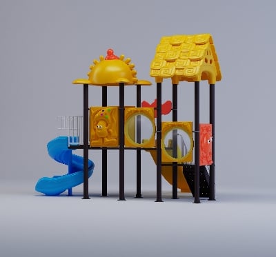 Picture of Playtime Outdoor Fun Villa-Playground-003 (S2T2)