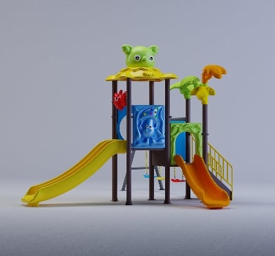 Picture of Playtime Toys Exclusive Outdoor Jungle House-Playground-001 (S2T1SW3)